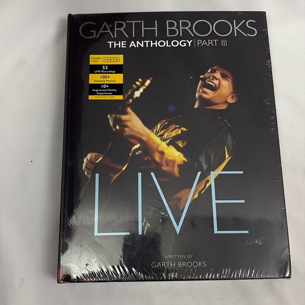 Garth Brooks The Anthology Part III Book Hardcover Brand New